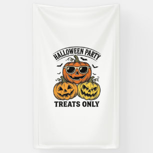 Lona Fiesta de Calabaza de Halloween Camiseta Vintage J