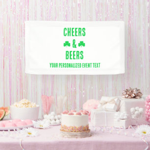 Lona Fiesta de Cheers y Cervezas