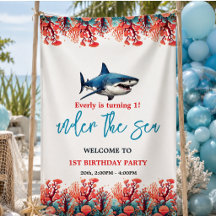 Fiesta de cumpleaños 1 año Bajo el Mar