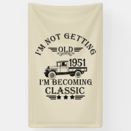 Lona Fiesta de cumpleaños 65º de cosecha personalizada