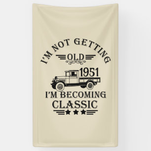 Lona Fiesta de cumpleaños 65º de cosecha personalizada