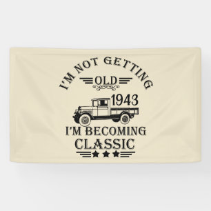 Lona Fiesta de cumpleaños 90 del veterano noventa