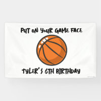 Fiesta de cumpleaños de baloncesto para niños