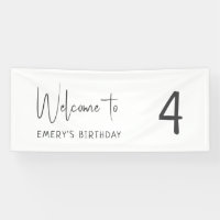 Fiesta de Cumpleaños de Bienvenida Neutral en cuan