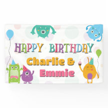 Fiesta de Cumpleaños de Monstruitos Lindos, Cualqu