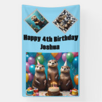 Fiesta de cumpleaños de Otter Triplets,