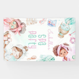 Lona Fiesta de cumpleaños en el spa