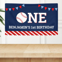 Fiesta de cumpleaños personalizada de béisbol núme