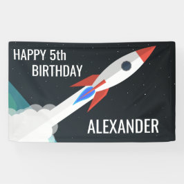 Lona Fiesta de cumpleaños personalizada para niños con 