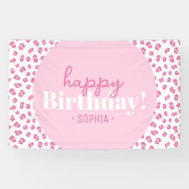 Lona Fiesta de cumpleaños salvaje chica