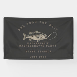 Lona Fiesta de Despedida de Soltera con Tema de Pesca P