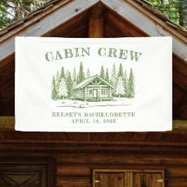 Lona Fiesta de Despedida de Soltera de la Tripulación d