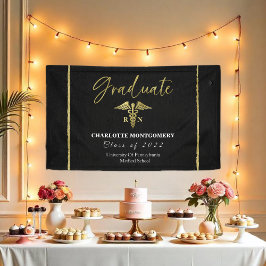 Lona Fiesta de Grado de Enfermería Médica de Caduceus