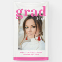 Fiesta de Graduación con Foto Script Moderno y Ele