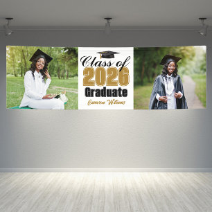 Lona Fiesta de Graduación de la Clase Elegante de 2026 