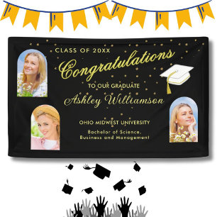 Lona Fiesta de Graduación de Modern Arch Photo College