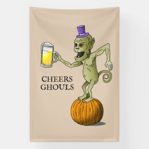 Lona Fiesta de Halloween de Cheer Ghouls
