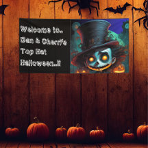 Fiesta de Halloween de Sombrero Psicoso