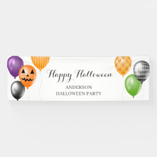 Lona Fiesta de Halloween elegante