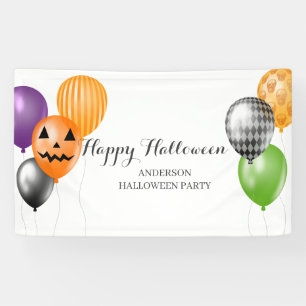 Lona Fiesta de Halloween elegante