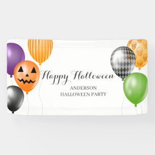 Lona Fiesta de Halloween elegante