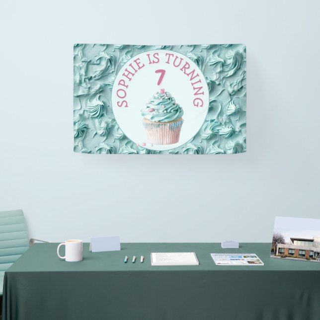 Lona Fiesta de hielo ButterCrema Cumpleaños (Feria)