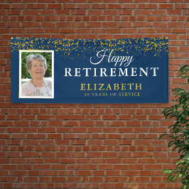 Lona Fiesta de la celebración de jubilaciones Purpurina