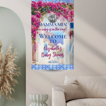Fiesta de Mamma Mia con Azulejos Italianos y Flore