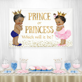 Lona Fiesta de Revelación de Género del Príncipe Prince