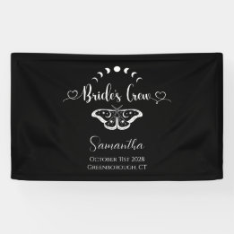 Lona Fiesta de soltera gótico celestial personalizada