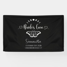 Lona Fiesta de soltera gótico celestial personalizada