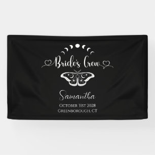 Lona Fiesta de soltera gótico celestial personalizada