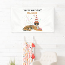 Fiesta de tigres - Animales que tienen un cumpleañ