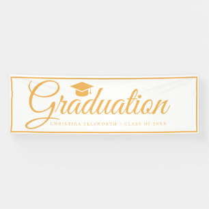 Lona Fiesta del tapón de graduación clásico