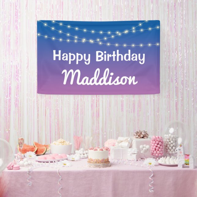 Lona Fiesta Dormir Bajo Media Suspensión Sobre Las Luce (Fiesta)