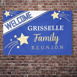 Lona ¡fiesta Grande! Cartel de la reunión familiar giga