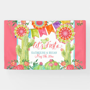 Lona Fiesta Margarita Cactus Flores Ducha Bridal