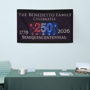 Lona Fiesta Semiquincentenaria Personalizada América 25