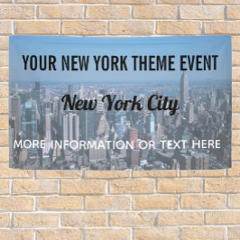 Lona Fiesta temática de la ciudad de Nueva York con un 
