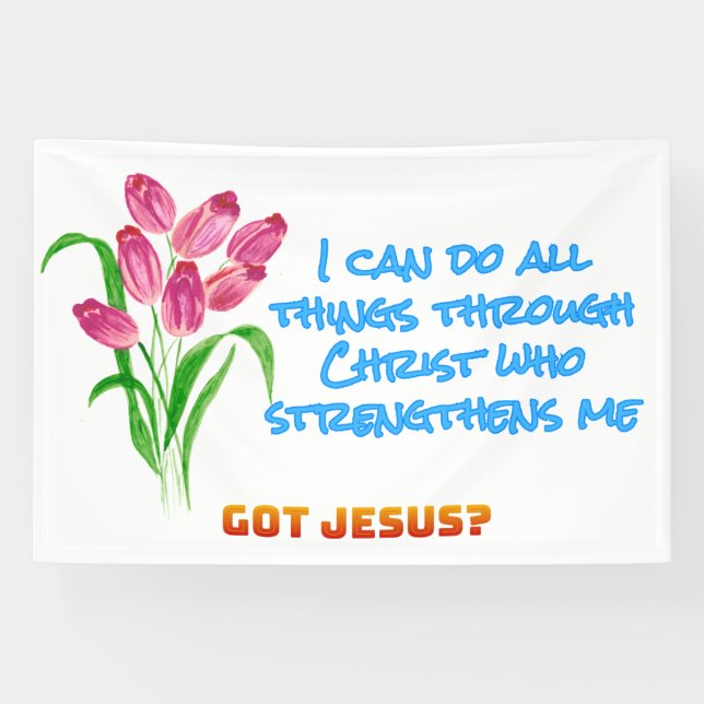 Lona Filipenses 4:13  (Horizontal)