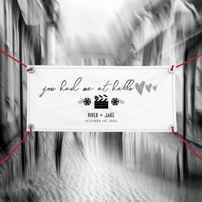 Lona Film Noir - Banner Vinyl de gran bienvenida (Subido por el creador)