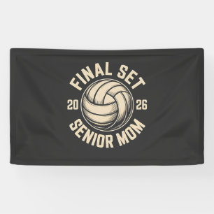 Lona Final Set Senior Mom 2026 Graduation Volleyball