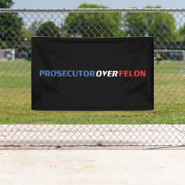 Lona Fiscal sobre la tipografía azul rojo Felon