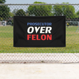 Lona Fiscal sobre la tipografía azul rojo Felon