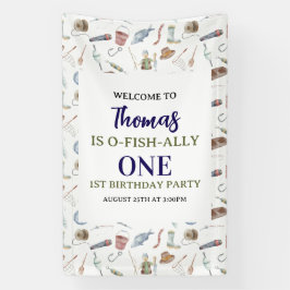 Lona Fishing 1st Birthday | O-Fish-Ally One party