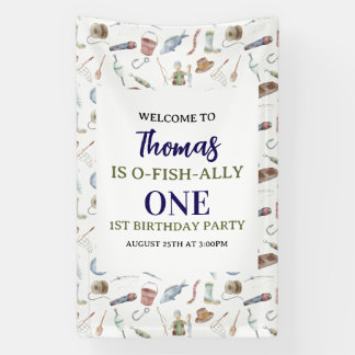 Lona Fishing 1st Birthday | O-Fish-Ally One party