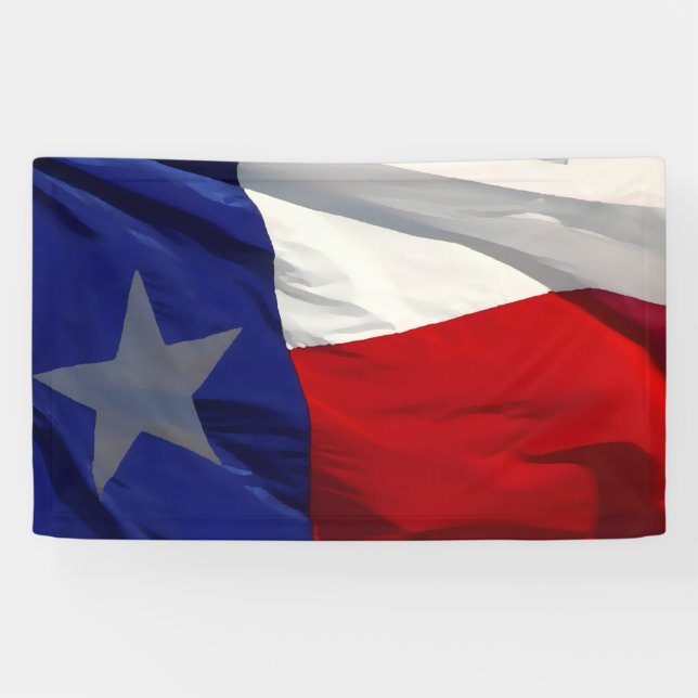 Lona Flag of Texas Pop Art (Horizontal)