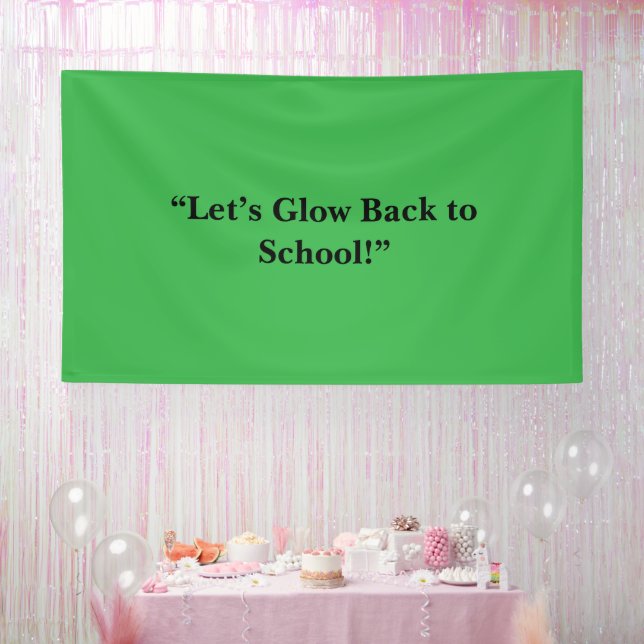 Lona Flat Neon Green Background – School Texture (Fiesta)