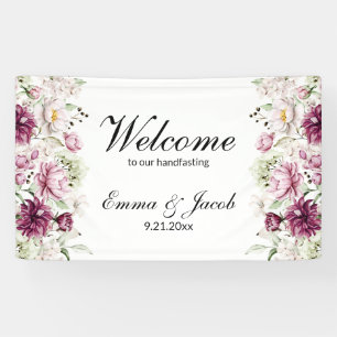 Lona Flor de Peonía Romántica en Flor