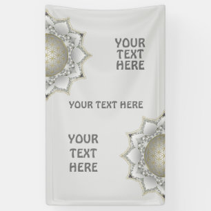 Lona Flor De Vida - Flores Mandala 1